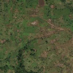 Satellite imagery of Mont Bula, CD