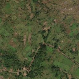 Satellite imagery of Mont Bula, CD