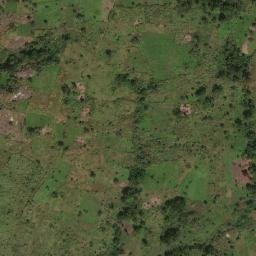 Satellite imagery of Mont Zingiri, CD