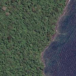Satellite imagery of Punta Salvador, GQ