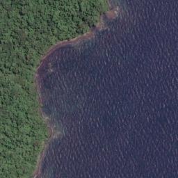 Satellite imagery of Punta Salvador, GQ