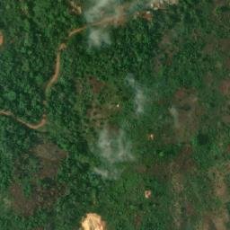 Satellite imagery of Mont Ongulie, CD