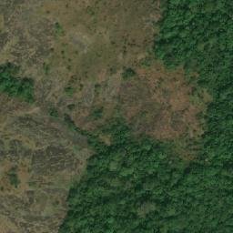 Satellite imagery of Mont Agbudja, CD