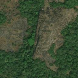 Satellite imagery of Mont Agbudja, CD