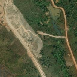 Satellite imagery of Mont Mengu, CD