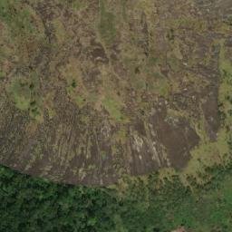 Satellite imagery of Mont Mau, CD