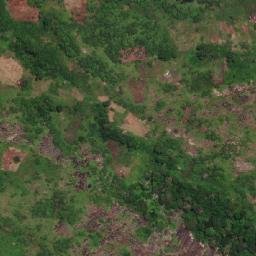 Satellite imagery of Mont Boku, CD