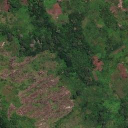 Satellite imagery of Mont Boku, CD