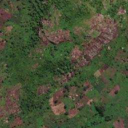 Satellite imagery of Mont Bai, CD