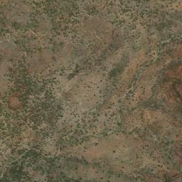Satellite imagery of Loriu Plateau, KE