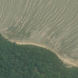 Satellite imagery of Punta Lilende, GQ