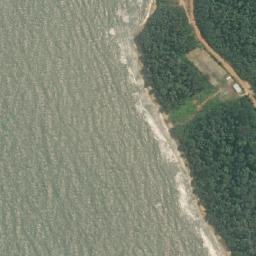 Satellite imagery of Punta Cuche, GQ