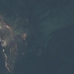 Satellite imagery of Islotes Pongüe, GQ