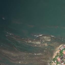 Satellite imagery of Punta Eviondo, GQ