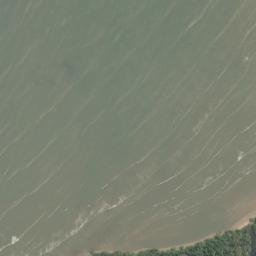 Satellite imagery of Punta Mebedu, GQ