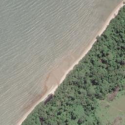 Satellite imagery of Punta Mebedu, GQ