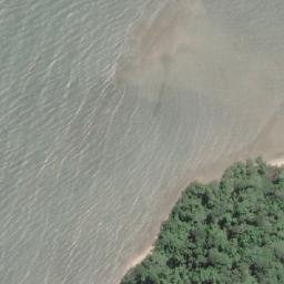 Satellite imagery of Punta Yoni, GQ