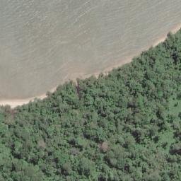 Satellite imagery of Punta Yoni, GQ