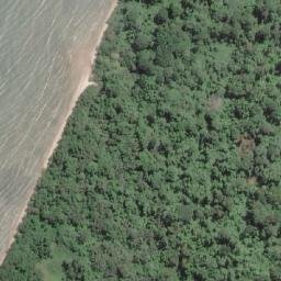Satellite imagery of Punta Yoni, GQ