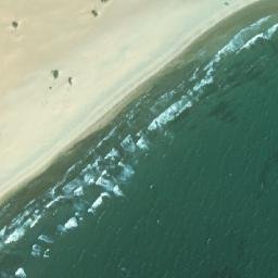 Satellite imagery of Raas Siindhaas, SO