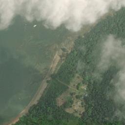 Satellite imagery of Punta Uloba, GQ