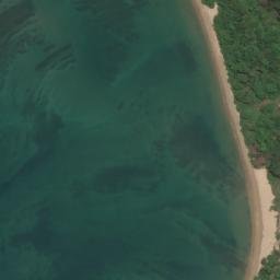 Satellite imagery of Punta Uloba, GQ