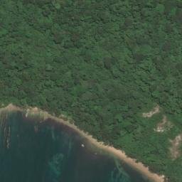 Satellite imagery of Cabo San Juan, GQ