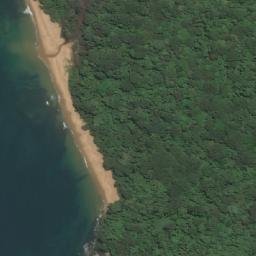 Satellite imagery of Punta Corona, GQ