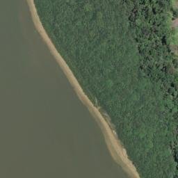 Satellite imagery of Punta Yeke, GQ