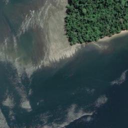Satellite imagery of Punta Bolo, GQ