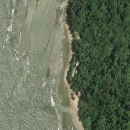 Satellite imagery of Pointe Mégombié, GA