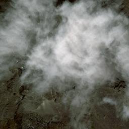 Satellite imagery of Mount Emin, CD