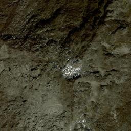 Satellite imagery of Mount Speke, CD