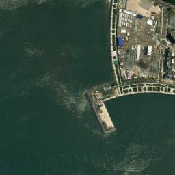Satellite imagery of Pointe des Bretons, GA