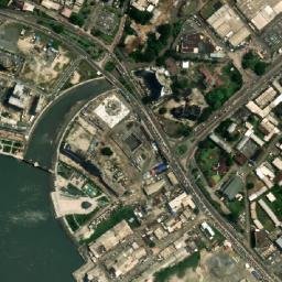 Satellite imagery of Pointe des Bretons, GA