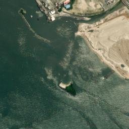 Satellite imagery of Pointe des Bretons, GA
