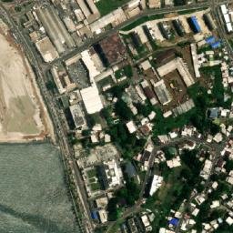 Satellite imagery of Pointe des Bretons, GA