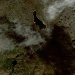 Satellite imagery of Mount Speke, CD