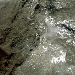 Satellite imagery of Mount Speke, CD