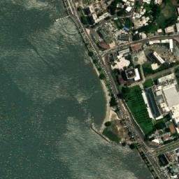 Satellite imagery of Pointe des Bretons, GA