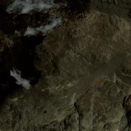 Satellite imagery of Margherita Peak, CD