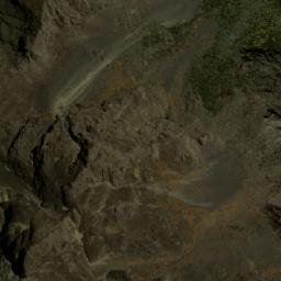 Satellite imagery of Margherita Peak, CD