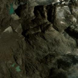 Satellite imagery of Margherita Peak, CD