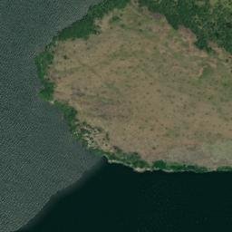 Satellite imagery of Zibira Point, UG