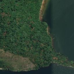 Satellite imagery of Nyoba Point, UG