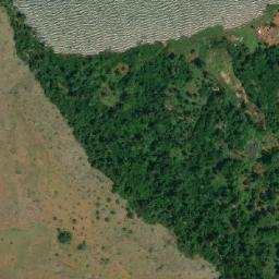 Satellite imagery of Kibumba Point, UG