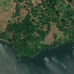 Satellite imagery of Kiziba Point, UG