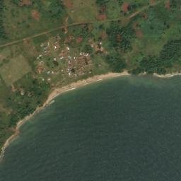 Satellite imagery of Namawande Rocks, UG