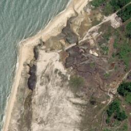 Satellite imagery of Pointe Nyonié, GA