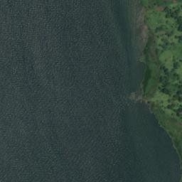 Satellite imagery of Bugazi Point, UG